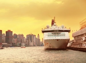 bateau de croisière à Hong Kong