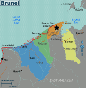 carte du brunei