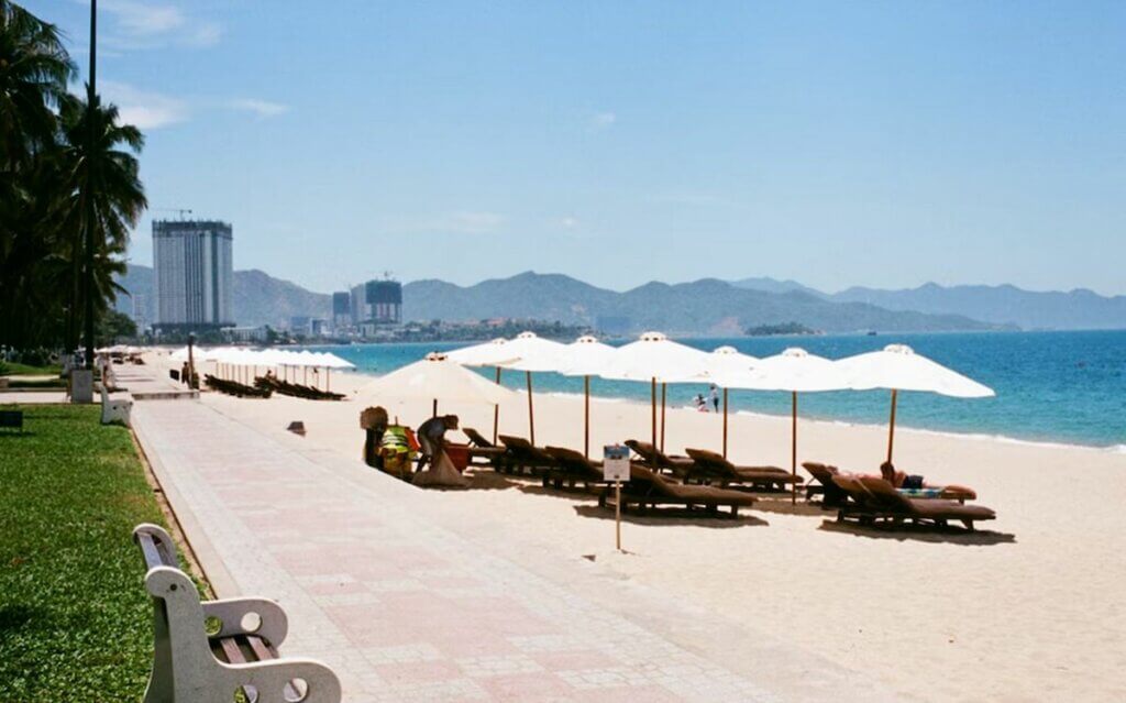 Plage de Nha Trang au Vietnam