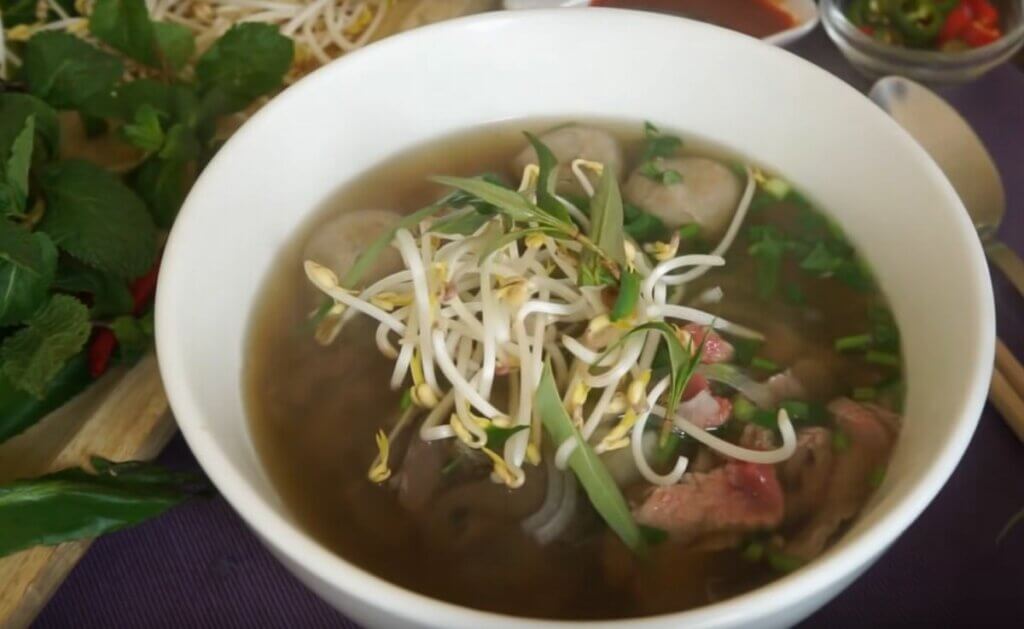soupe pho vietnamienne
