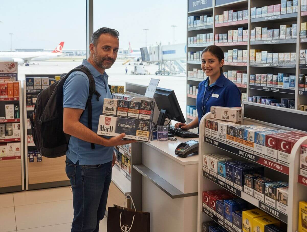 Prix cigarette Turquie duty free Antalya