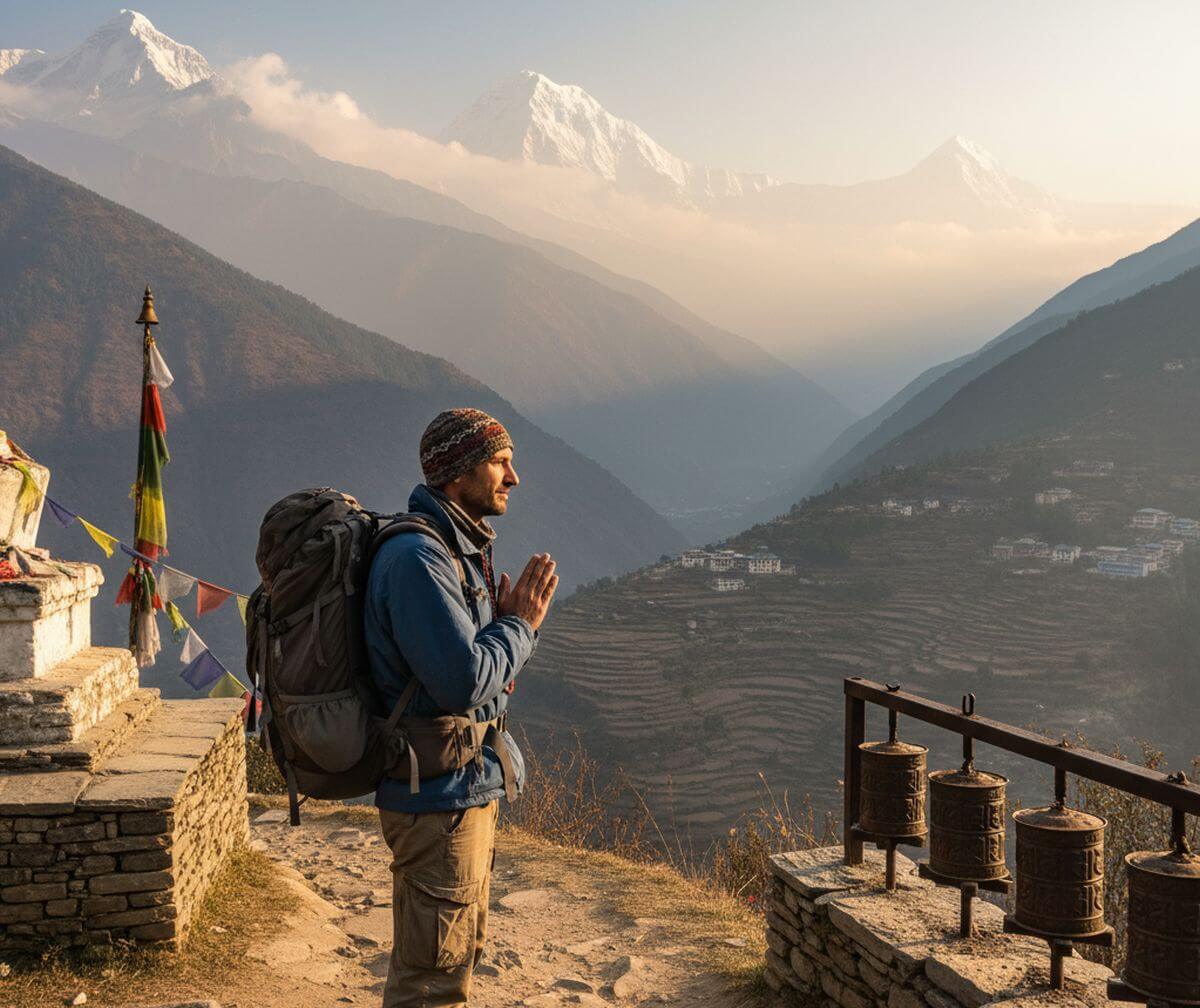 Voyage spirituel au Népal : itinéraires sacrés et retraites intérieures