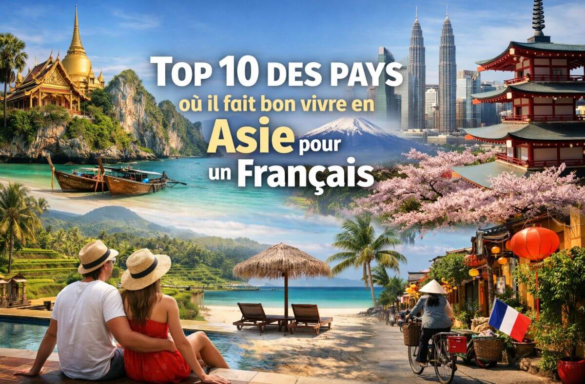 Top 10 des pays où il fait bon vivre en Asie pour un Français